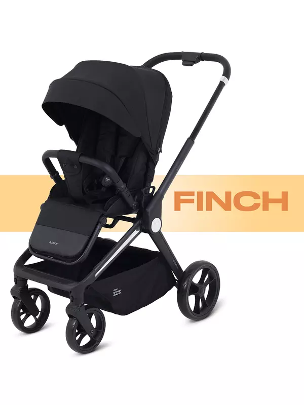 Коляска прогулочная Mowbaby Finch Black