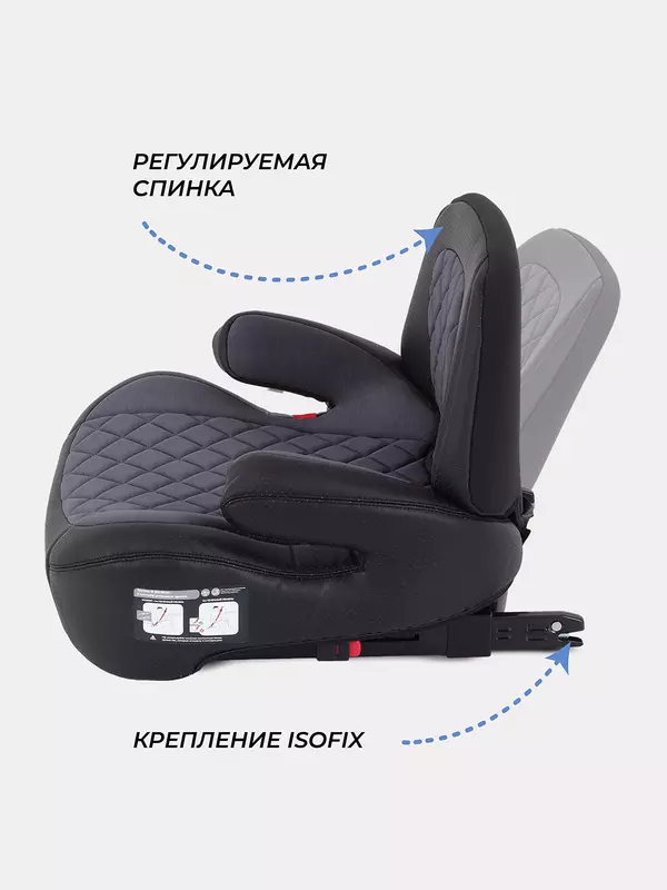 Автокресло Rant Turbo Pro Isofix 3 (22-36 кг) Grey